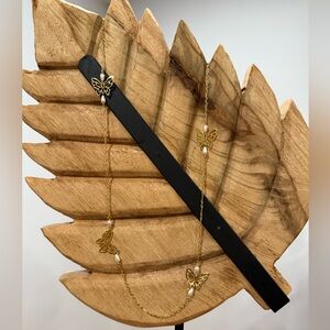 Vintage Avon butterfly station necklace